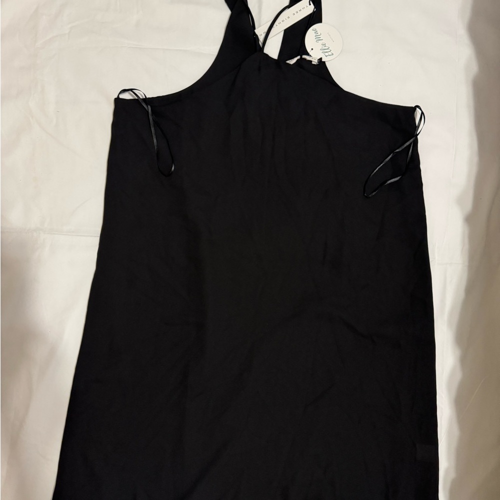 Ellie Black Strappy Dress